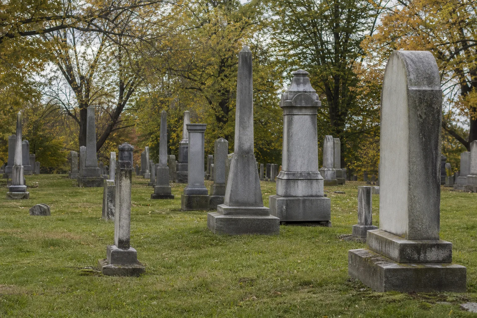 Ordering a monument soon? Spend an hour in the cemetery's oldest section first